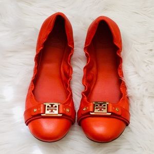 Tory Burch flats Orange Size 9.5